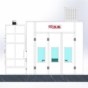 汽车烤漆房 无尘 智能 自动 烤漆质量好 可免费做方案 厂家包安装