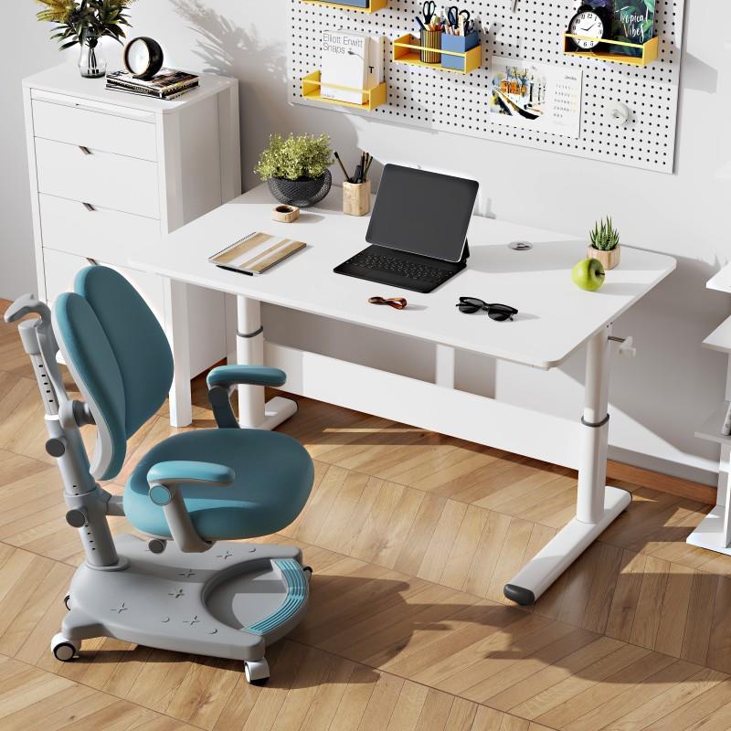 升桌脑儿童学习桌书桌学生家用电降桌台式字初中生139写字桌写台