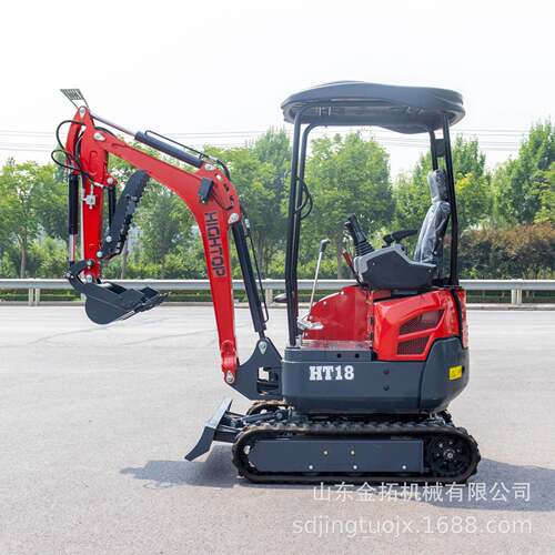 出口全新迷你挖掘机厂家农用18履带挖掘机液压先导微型挖掘机