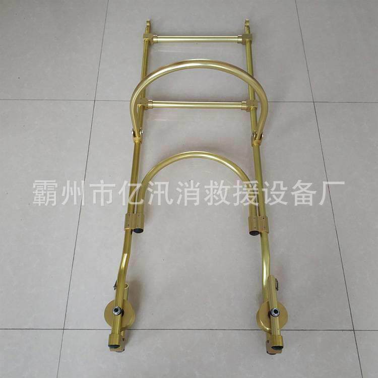 不停电作业高压挂梯绝缘铝合金自锁软梯头电力带滑轮双线软爬梯