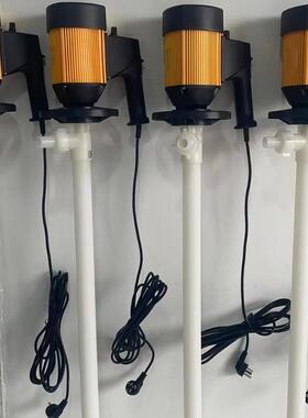 HD/HP-E-V+PVDF-1500HP电动抽液泵手提式化工插桶泵便携式油桶泵