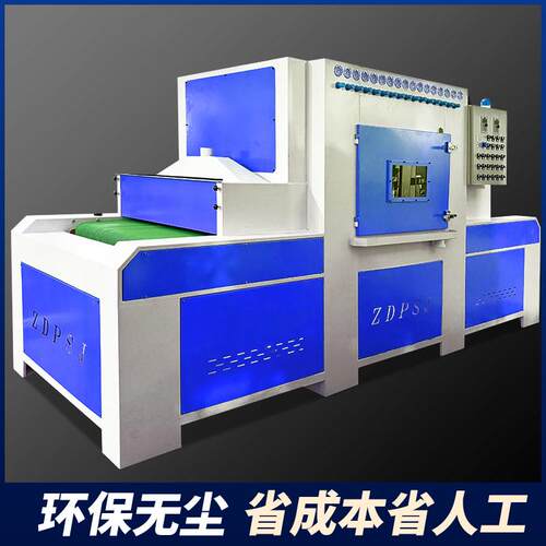 自动喷砂机平面过输送式打型沙通机木板玻璃CT-自动铸造门铝件材