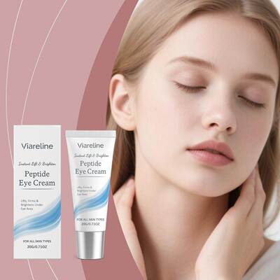 VIARELINE Eye Cream - Gently moisturizes the skin around the