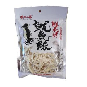 新品农夫山庄炭烤鱿鱼丝包邮 手撕 即食海鲜熟食小吃70g组合袋装