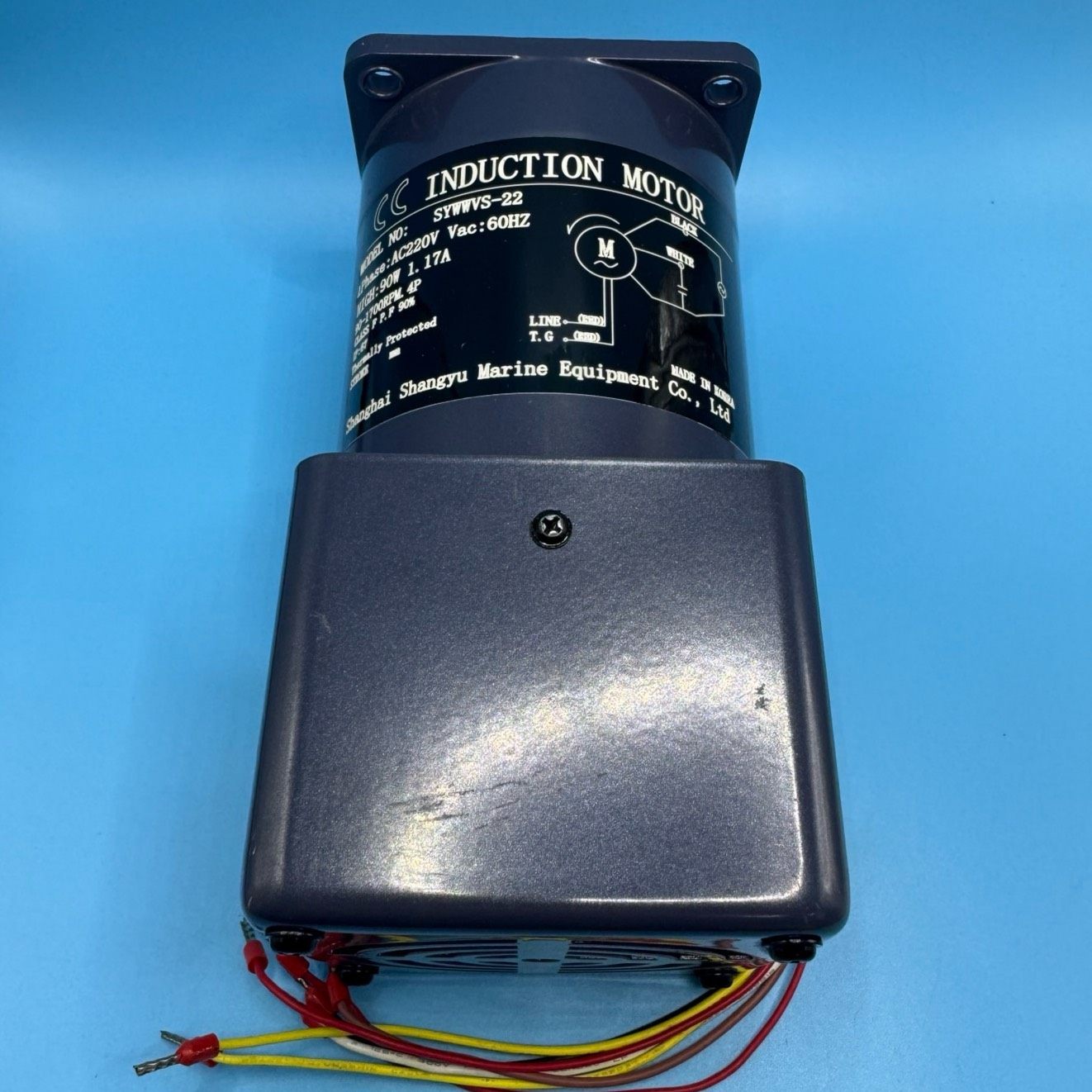 上海上虞船用设备 INDUCTION MOTOR 电机