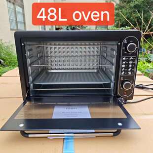 48L电烤箱多功能家用烤箱25L15L12L可预约德国肖特面板