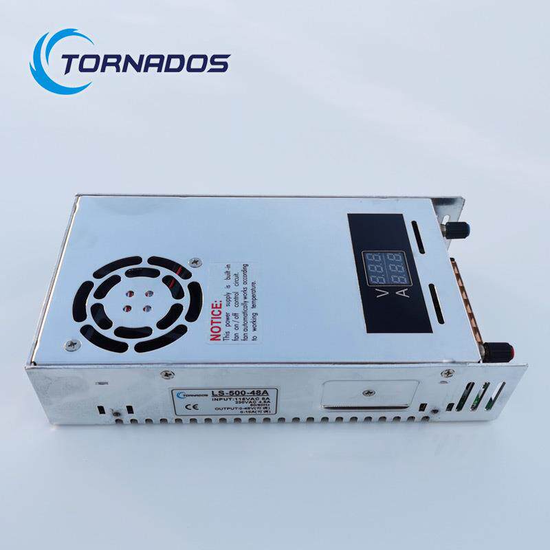 LS-500-60A直流稳压变压器0-60V 8A开关电源LED数显可调电压500w