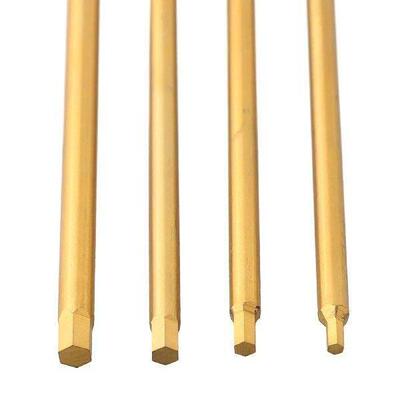 4PCS Titanium Hex Wrenche Screwdriver Tool 1.5/2/2.5/3mm