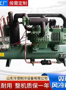 厂家供应风冷机组双极机制冷压缩机S6H-20.2|20匹冷库机组