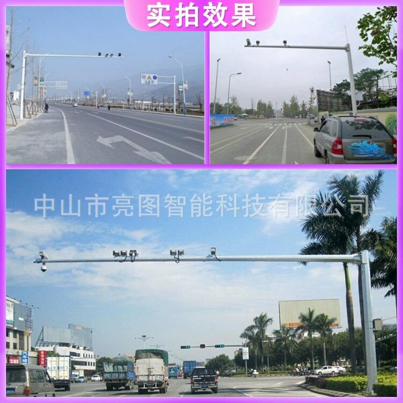 路八角监杆控立杆米交通信号灯杆红灯杆208卡口立道柱L型监绿控杆