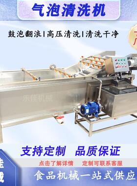 当归根茎类去泥清洗机喷淋式黄芪去杂清洗设备中药材气泡清洗机
