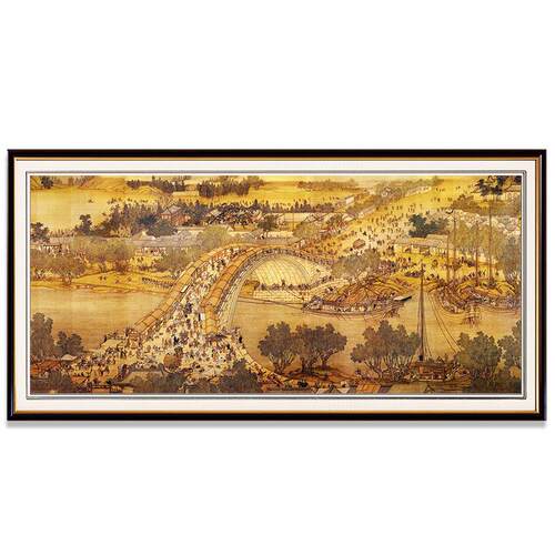 经典5D钻石画客厅满钻清明上河图贴钻画点钻钻石十字绣圆钻砖石绣