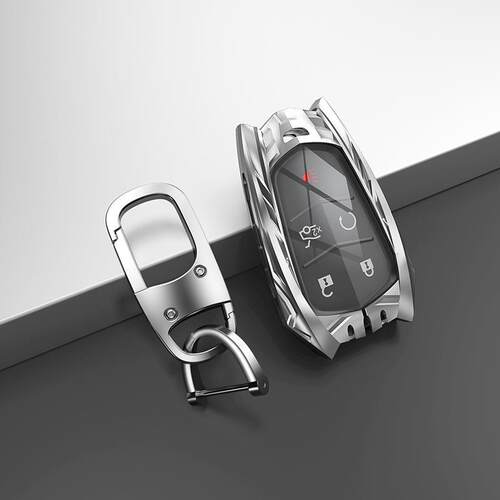 适用凯迪拉克金属钥匙套XT4 CT6装甲XT5 6钥匙壳车钥匙保护套壳男