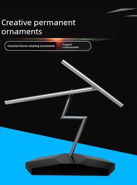 创意家居牛顿摆件永动机反重力装饰品钢铁侠混沌摆高档乔迁送礼品