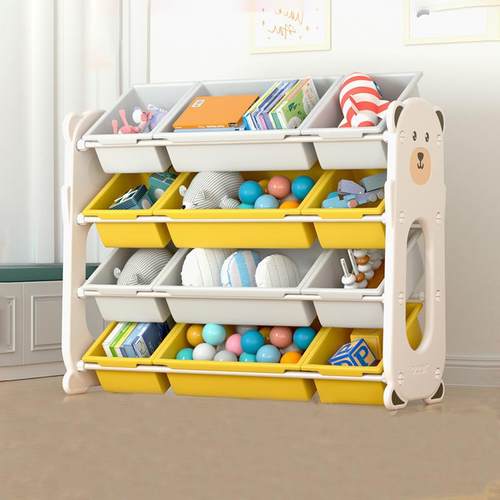 儿童玩具收纳架宝宝玩具架分类整理箱幼儿园书架绘本架储物柜