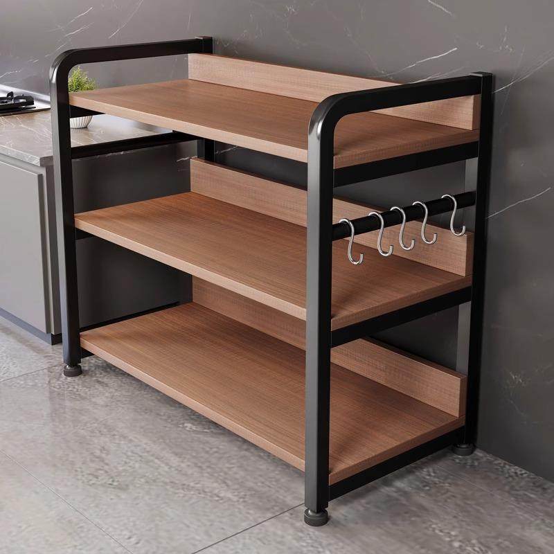 厨房置物架落地多层简易货架储物架子家用橱柜多功能微波炉收纳架,厨房/烹饪用具,厨房置物架/置物柜/角架,淘宝优惠券,粉丝福利购,淘宝优惠卷