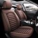 皮革坐套亚麻皮革座398垫通座 座冬用新款 季 汽车坐垫套全包围四季