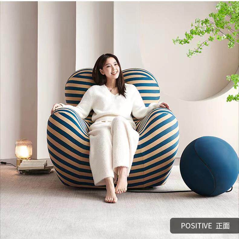 妈妈的抱人椅一体定懒型棉可躺坐怀可躺奢客厅阳台家用单人沙TID