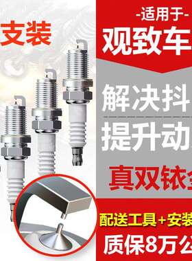 适配观致31.6T1.6L/观致51.6T火花塞原厂原装升级铱金