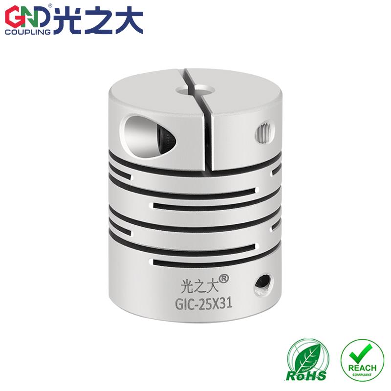 GIC平行线联轴器沟槽光之大伺服电机分度台一体式弹性连接器CPLCN
