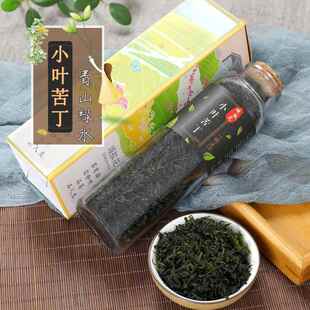 小叶苦丁茶叶也生正品嫩芽贵州余庆小苦丁养生茶增强体质绿茶瓶装