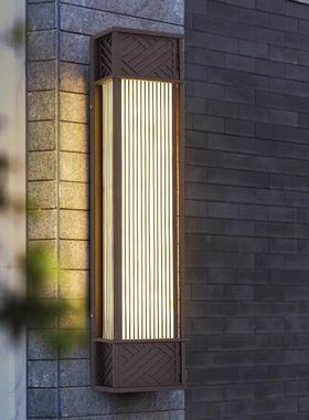 ZS-24033新中防简约户外水壁灯别式墅大门长条室外轻子奢院门口柱