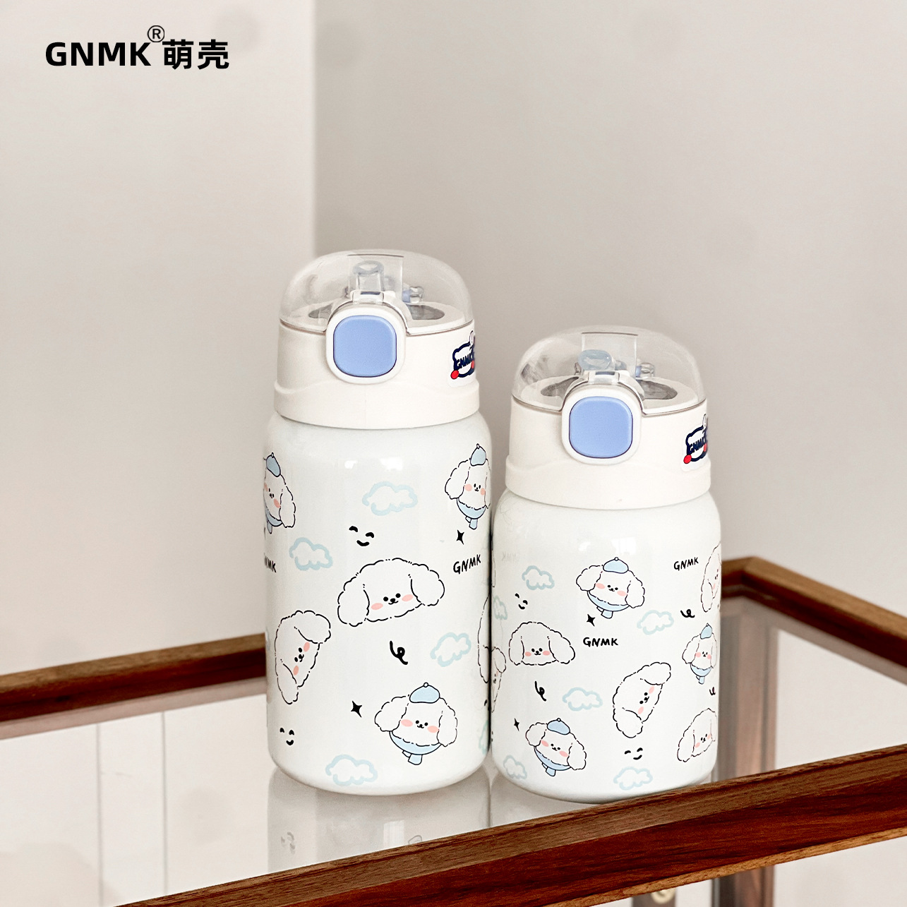 保温杯不锈钢ins卡通小狗保温杯