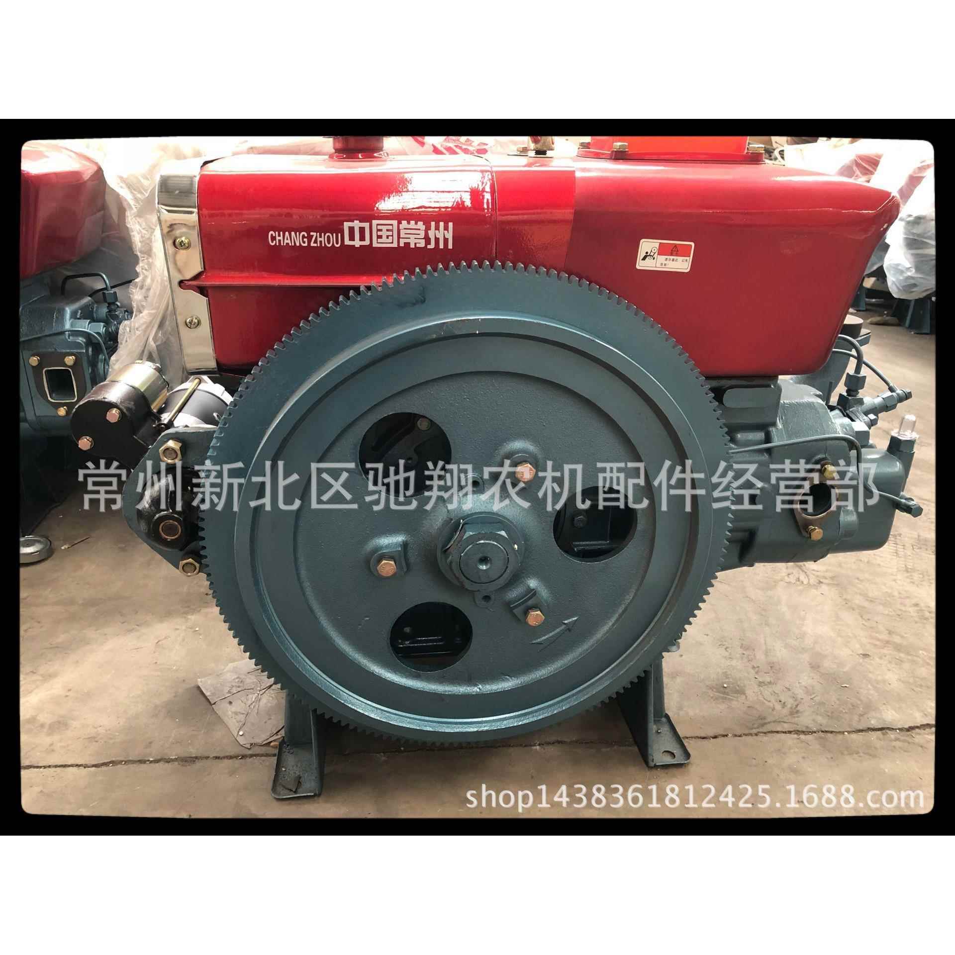 常州柴油机 船用柴油挂机 单缸发动机12匹15匹18匹马力柴油机水冷