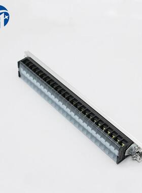 端子板Td-1525轨式接线端子座15A/25位接线端子座连接器10个