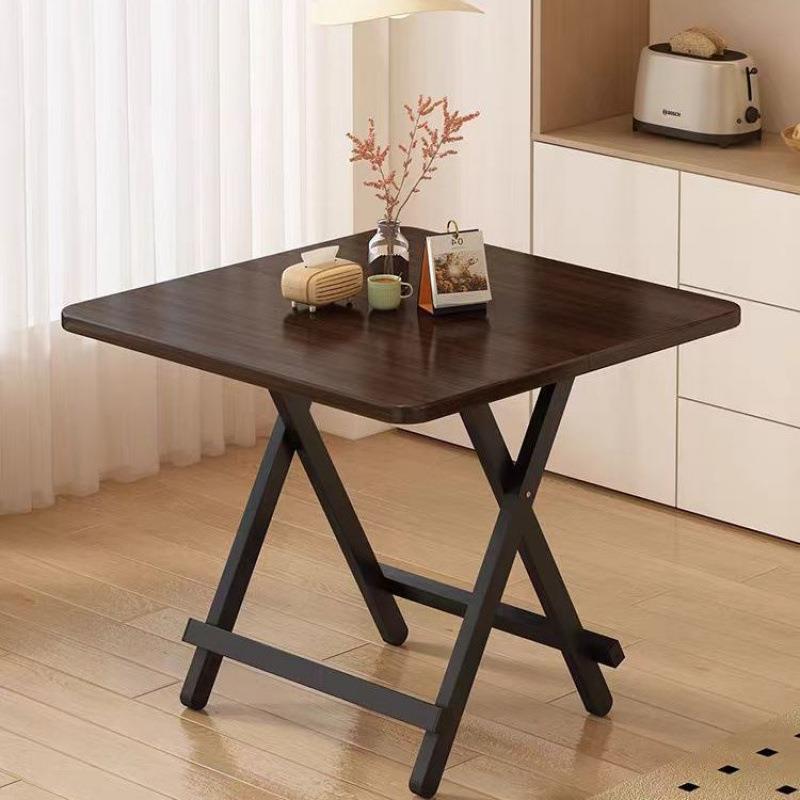 折叠桌餐桌家用简易吃饭桌户外便携摆摊折叠桌椅租房小户型方桌子