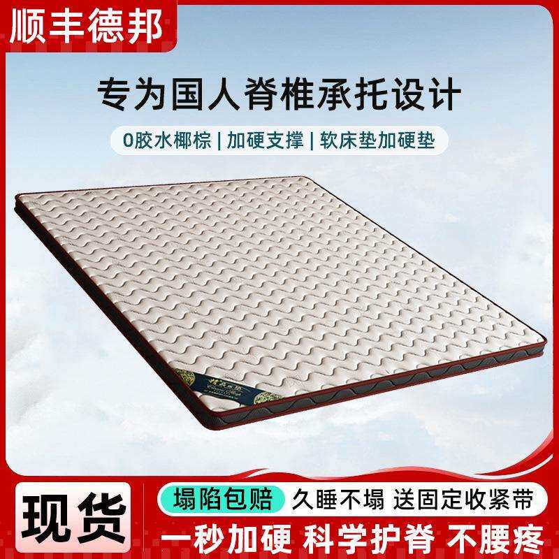 椰棕床垫软床变硬儿童天然棕榈床垫偏硬护腰护脊椎软床垫加硬神器
