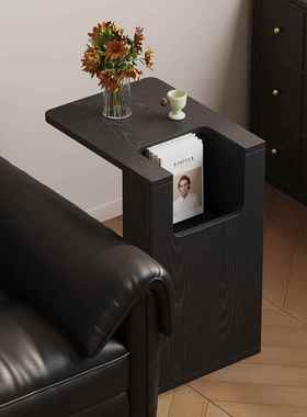 实木边创意小0茶几客GEH厅沙发侧边柜225新几款家用小户型头卧室