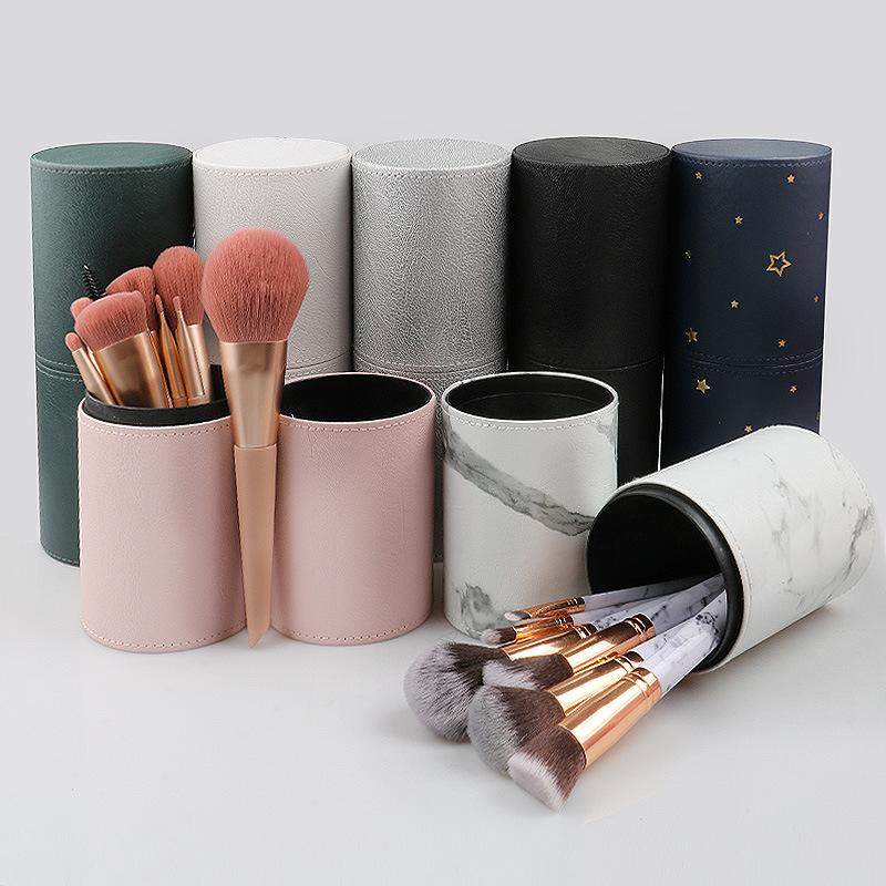 化妆刷收纳筒美甲眉笔便携收纳盒ins大容量化妆品桌面笔筒置物架,收纳整理,化妆刷收纳盒/桶,淘宝优惠券,粉丝福利购,淘宝优惠卷