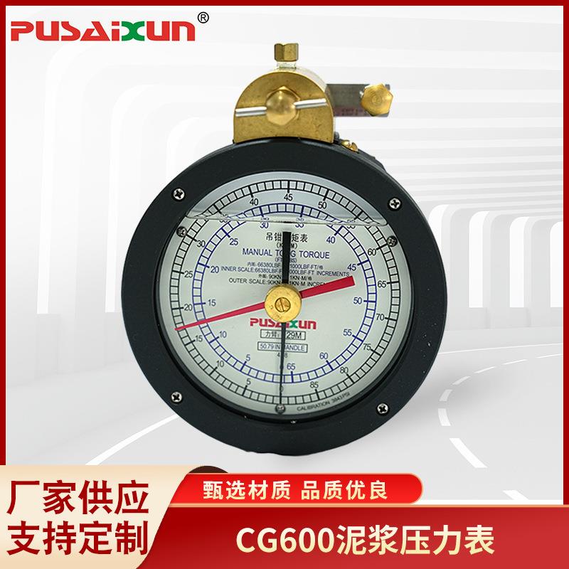 耐震大头表吊钳扭矩表压力测量仪CG600泥浆压力表油压测量表