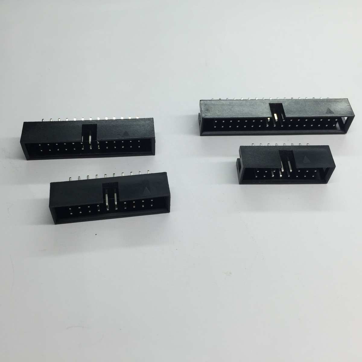IDC接插件16PFC压线扣线路板连接器2.54mm20P灰排线卡扣