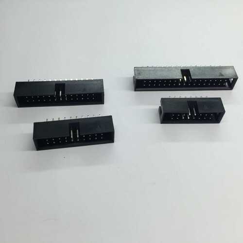 IDC接插件16PFC压线扣线路板连接器2.54mm20P灰排线卡扣