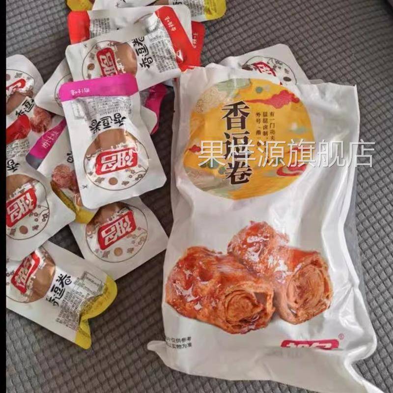 香逗卷祖名豆卷五香味豆腐干豆干豆制品豆皮零食卤味素食追剧零食