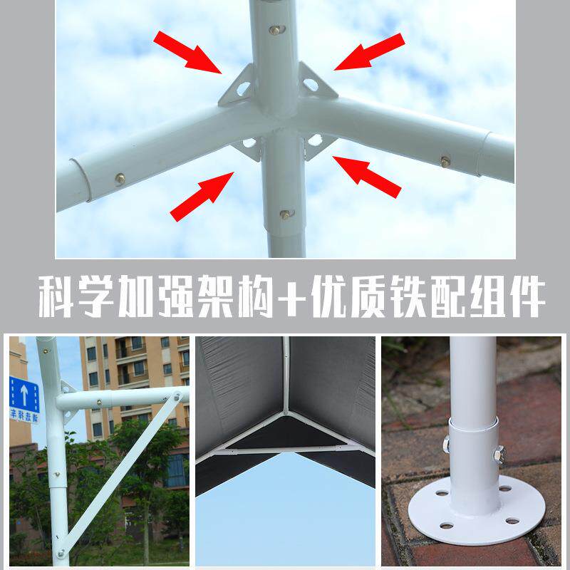 车棚停车棚家用汽车遮阳棚移动双车库防雨棚防晒简易大号帐篷野营