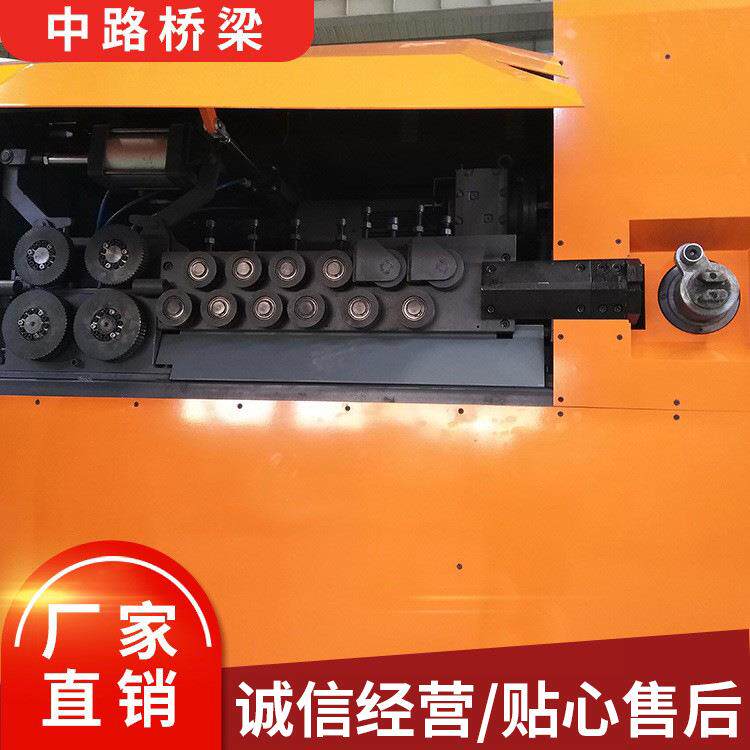 全自一动钢筋弯中路单箍机 双动筋可加工 自钢筋调直定尺弯箍切断