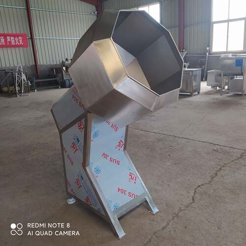 小型八角调味桶 全自动八角拌料机 不锈钢食品调味桶 八角搅拌机