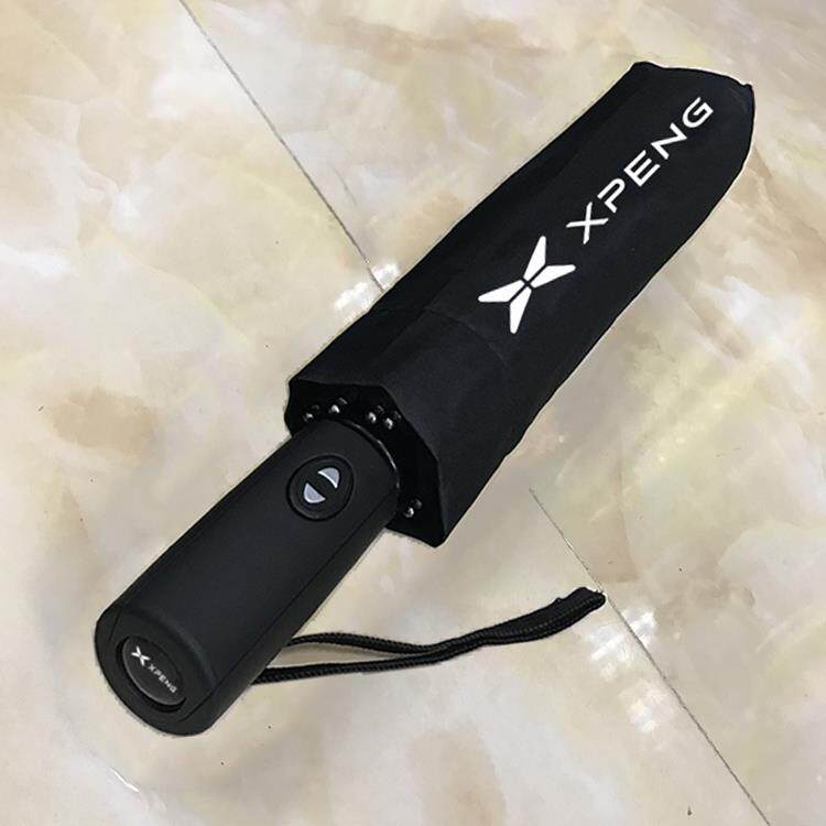 新款适用于小鹏P7汽G车P5尔3全自动折叠雨伞商务高夫伞4s用定专制