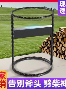 劈柴神器纯钢特厚加厚砍斧木工斧户家农村户外柴外手动快用速柴劈