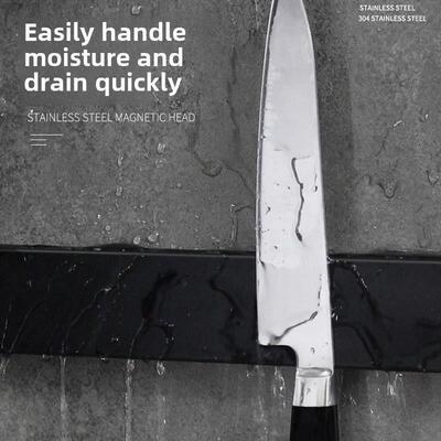 Magnetic suction knife holder storage rack kitchen knife ho