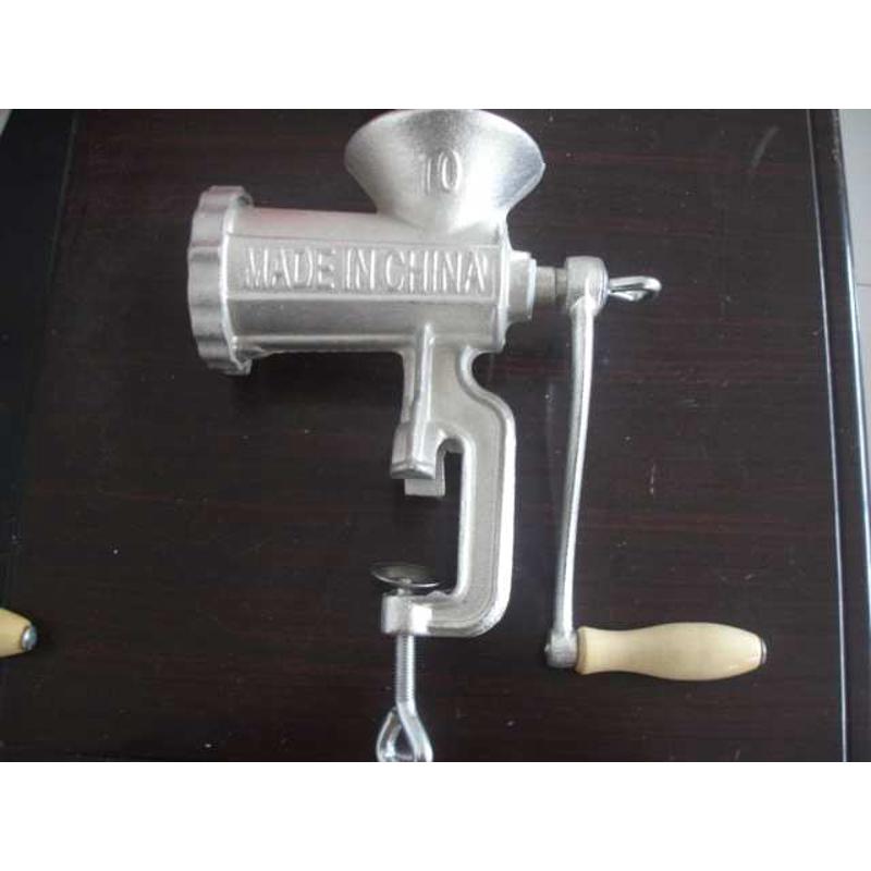 10#铸铁绞肉机香肠灌装机 家庭用小型手摇绞肉灌肠机 手动铰肉机