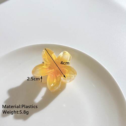 Mini small flower bobby pin vacation Dopamine grab clip发夹