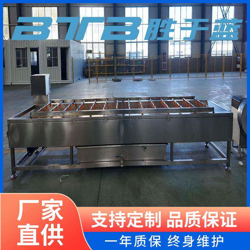 雪莲果清洗去泥机根水果类平行毛辊清洗机毛辊清洗机器