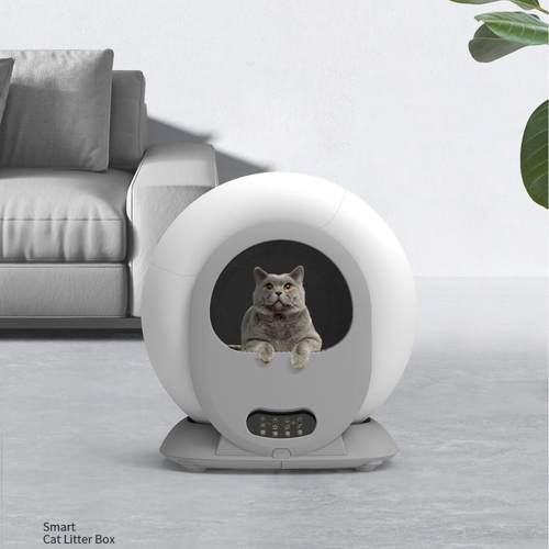 全自动封盆能砂容自动清砂洁大量AP盆P猫制除臭控闭式猫厕猫智所