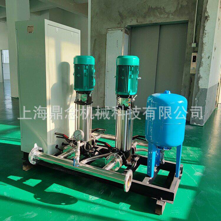 威乐立式管道离心压泵组Helix饮料加工全不锈钢一控二供水设备