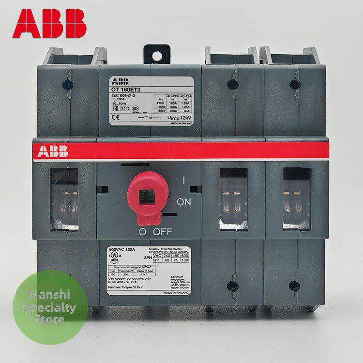 现货进口Abb隔离开关Ot160Et3取代Ot160E3负极开关Ot160Et3-2