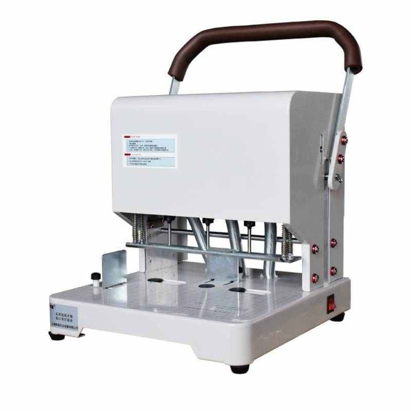 奇砚QY-40A三孔电动档案装订机法院订卷机装订案卷机文书打孔机卷